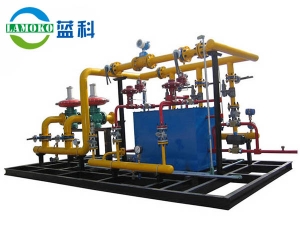 Lng gasification skid