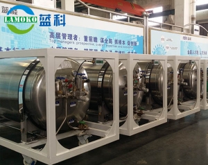 Dewar gas cylinders